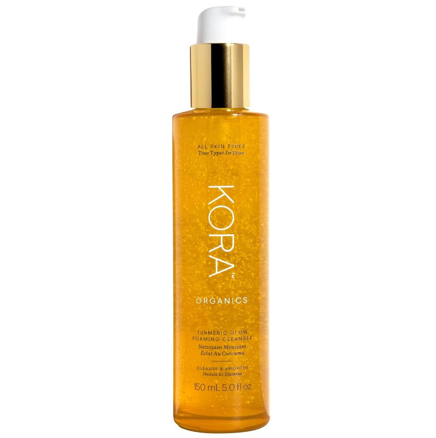 KORA Organics Turmeric Glow Foaming Cleanser