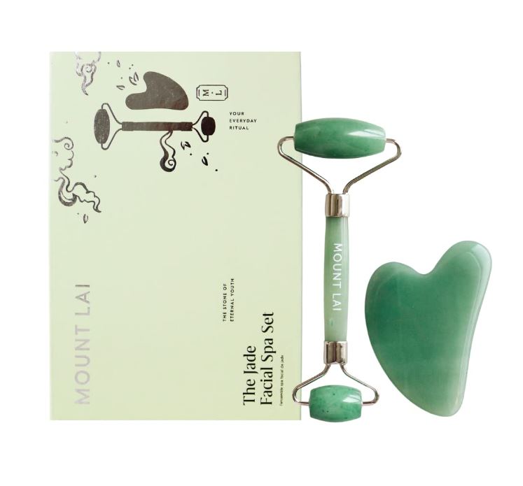 Mount Lai De-Puffing Jade Facial Roller