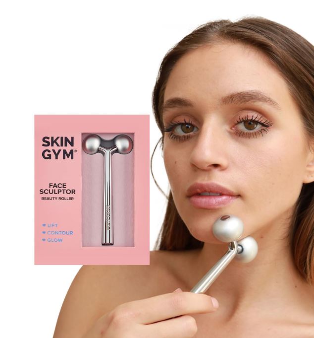 Skin Gym Stainless Steel Facial Roller