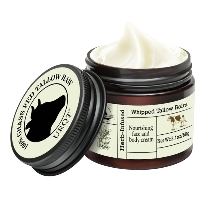 URQT Organic Grass-Fed Whipped Tallow Balm